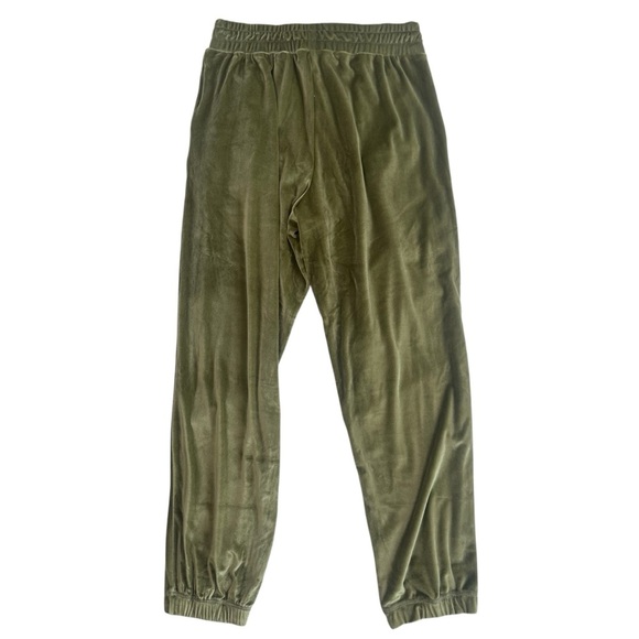Free People Araminta James Velour Trackie Pant – Khaki – Size 6 / XS – NWT - Picture 6 of 10